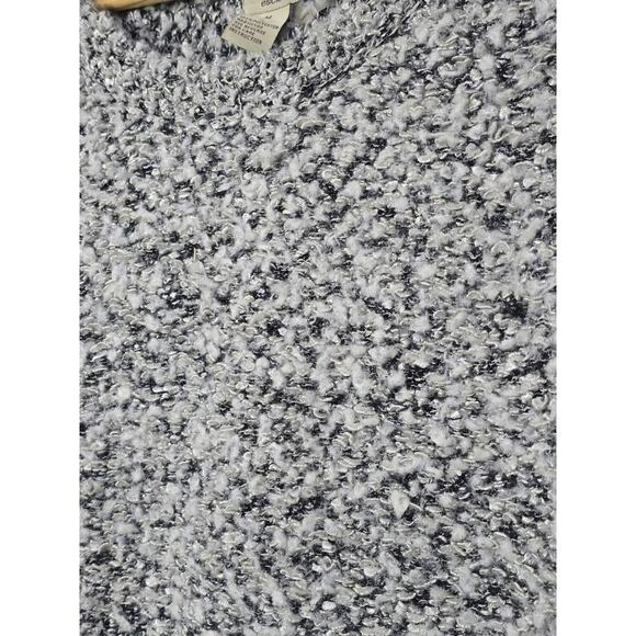 Escio Anthropologie Sweater Womens Medium Mixed Media Artsy Boho Popover - Picture 3 of 6